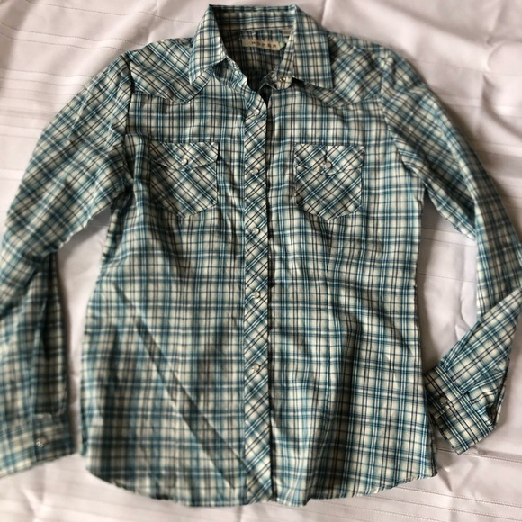Roper Pearl Snap Plaid Western Shirt - Picture 3 of 13